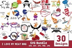 I Love My Meat BBQ SVG Bundle Product Image 1