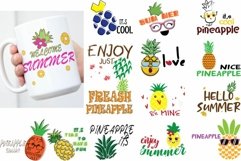 Cute Pineapple SVG Bundle Product Image 2