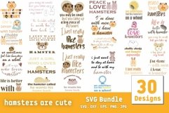 Hamsters are Cute SVG Bundle Product Image 1