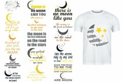 Cute Crescent and New Moon SVG Bundle Product Image 2