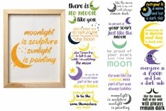 Cute Crescent and New Moon SVG Bundle Product Image 3