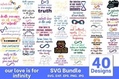 Our Love is For Infinity SVG Bundle Product Image 1