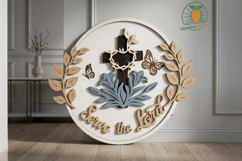 6 Religious Laser Cut Designs Bundle Product Image 5
