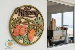 3D Summer Mango Welcome Sign SVG Product Image 4