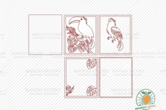 3D Layered Toucan SVG Laser Cut File Product Image 4