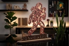 To Save a Life - 3D Layered Laser SVG Product Image 3