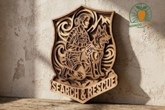 4 in 1 Emergency Heroes 3D Laser SVG Product Image 4