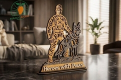 4 in 1 Emergency Heroes 3D Laser SVG Product Image 2