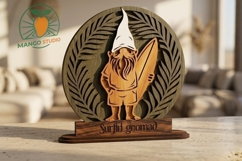 Surfin' Gnomad 3D Laser File Product Image 3