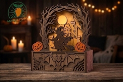 Halloween Witch Candy Box Laser SVG_Pack Product Image 2