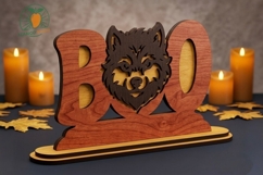 Werewolf Halloween Boo Sign SVG DXF Product Image 3