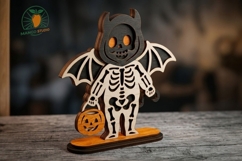 Laser Cut Halloween Skeleton File 3mm Product Image 2