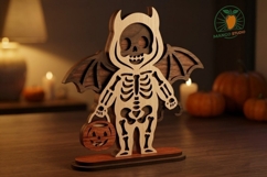 Laser Cut Halloween Skeleton File 3mm Product Image 3