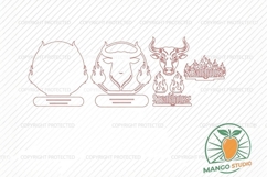 3D Bull Steakhouse Layered Laser Cut SVG Product Image 4