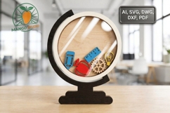Globe Teacher Bank SVG Product Image 1