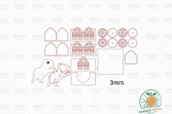 Capybara Wagon Napkin Holder SVG_Pack Product Image 4