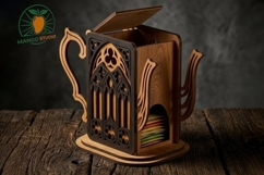 Gothic Teapot Tea Bag Organizer SVG_Pack Product Image 3