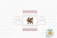 Gothic Valet Tray Laser Cut Vector Product Image 4