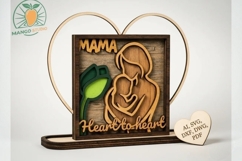 Mother's Day 3D Laser Cut File Product Image 3
