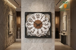 3 Wall Clock Designs for Laser Cutting Product Image 2