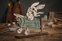 3D Aviator Baby Animals Laser Cut Product Image 2