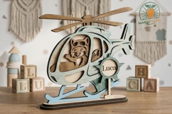 3D Aviator Baby Animals Laser Cut Product Image 4