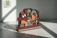 3D School Puzzle Teacher Desk Sign Product Image 3