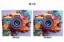 Photo Camera Tumbler Wrap, 20 oz tumbler wrap, Photo Camera Tumbler Wrap, Camera Png