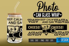 Photo Can Glass Wrap | Can Glass Wrap SVG | SVG File v.1 Product Image 1