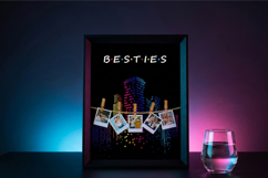 Custom Besties Photo Template PSD. Product Image 6