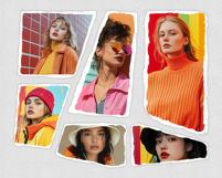 Psd Collage Photo Frame Template Product Image 2