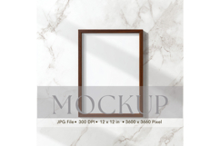 Photo Frame Mockup in Interior Room Studio Canvas Mockup_18 Product Image 1