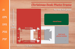 Christmas Photo Frame - Paper Cut SVG 10 Product Image 2