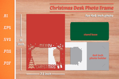 Christmas Photo Frame - Paper Cut SVG 2 Product Image 2