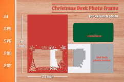 Christmas Photo Frame - Paper Cut SVG 7 Product Image 2