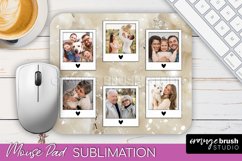 Photo Frame Mouse Pad Bundle - Marble Mouse Pad Sublimation