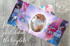 Memorial mug Png, photo Frame mug template Product Image 2