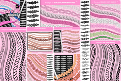 Procreate Crochet Knit Rope Texture brushes - BIG BUNDLE Product Image 3