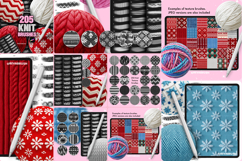Procreate Crochet Knit Rope Texture brushes - BIG BUNDLE Product Image 5