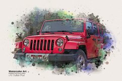 Editable Watercolor Photoshop Effect Product Image 9