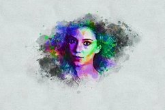 Portrait of person watercolor effect Product Image 7