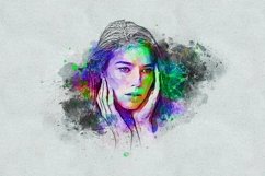 Portrait of person watercolor effect Product Image 8