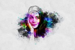 Portrait of person watercolor effect Product Image 9
