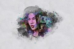 Portrait of person watercolor effect Product Image 10