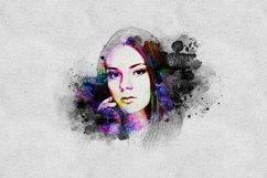 Portrait of person watercolor effect Product Image 12