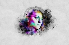Portrait of person watercolor effect Product Image 5
