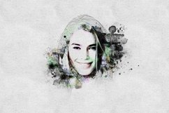 Portrait of person watercolor effect Product Image 15