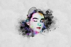 Portrait of person watercolor effect Product Image 16