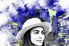 Watercolor Double Expose Effect Product Image 13