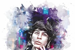 Watercolor Double Expose Effect Product Image 3